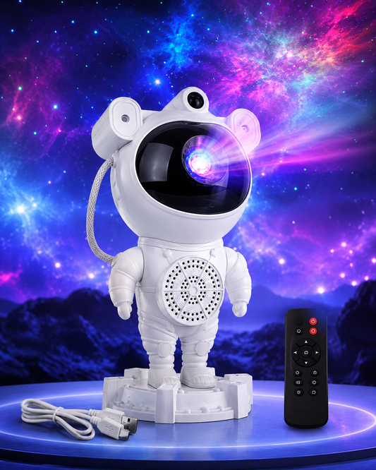 Proyector Astronauta Galaxia LED | Convierte tu Habitación en un Universo de Estrellas