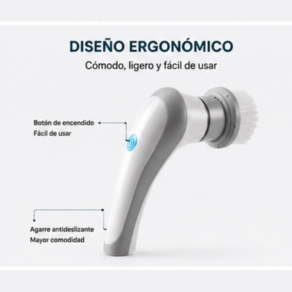 Cepillo de Limpieza Eléctrico Multifuncional