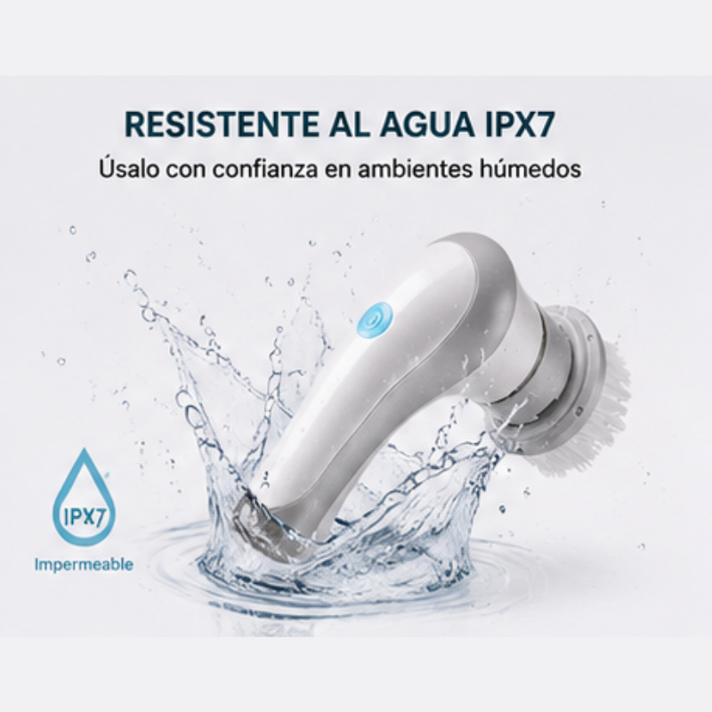 Cepillo de Limpieza Eléctrico Multifuncional