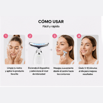 Masajeador Facial Lifting EMS