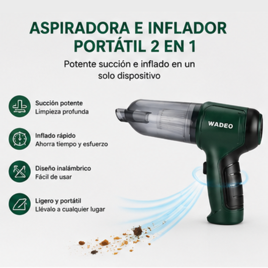 Aspirador de Mano Portátil