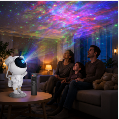 Proyector Astronauta — Luz Nocturna y Decoración Galaxia