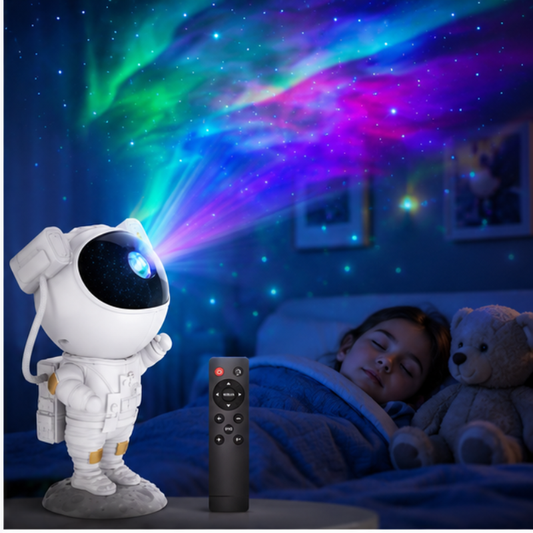 Proyector Astronauta — Luz Nocturna y Decoración Galaxia