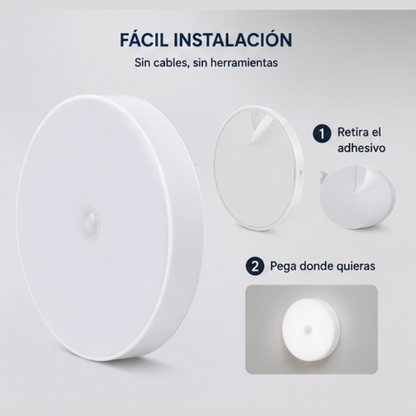 Luz LED con Sensor de Movimiento — Automática y Sin Cables