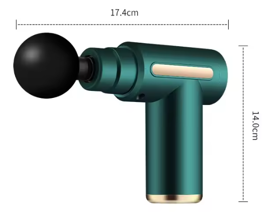 Mini pistola de masaje